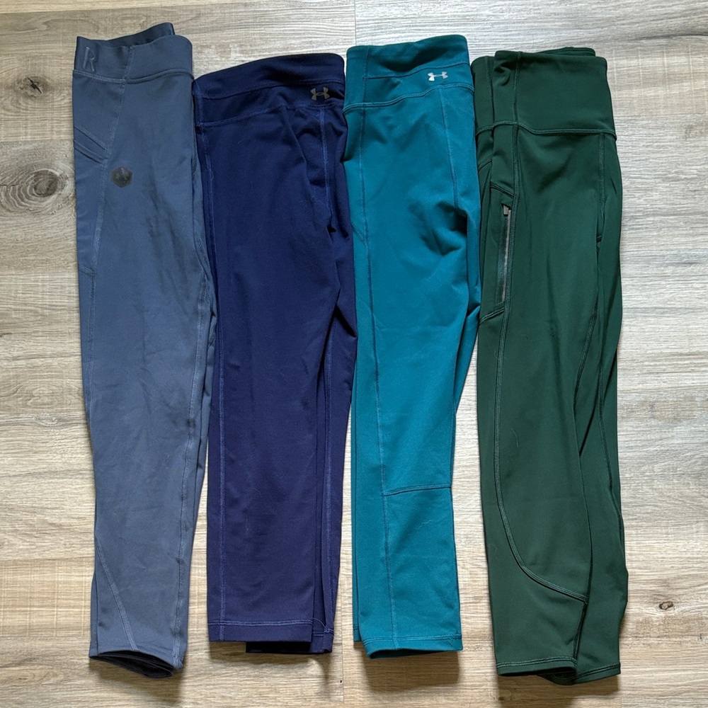4 for $25 Bundle Under Armour and Athleta Leggings